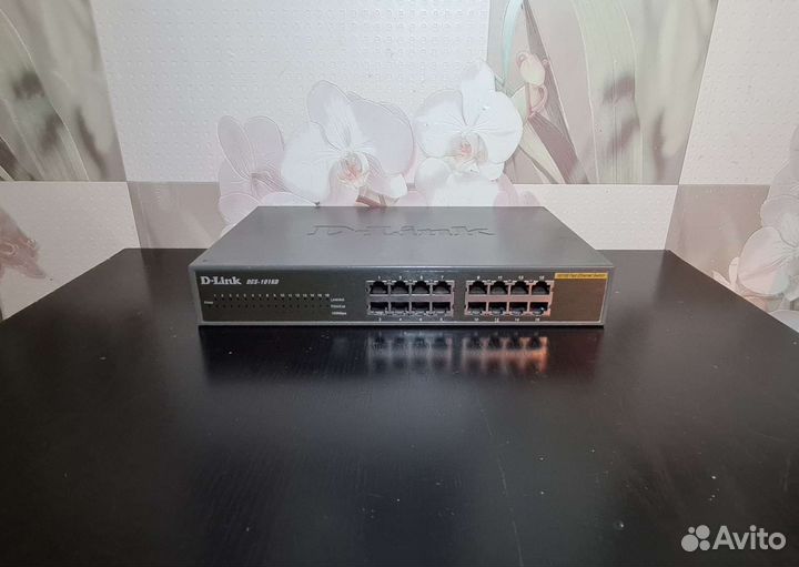 Коммутатор D-Link DES-1016D