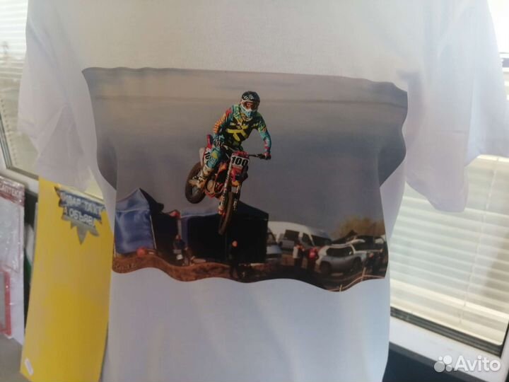 Фото печать на футболке