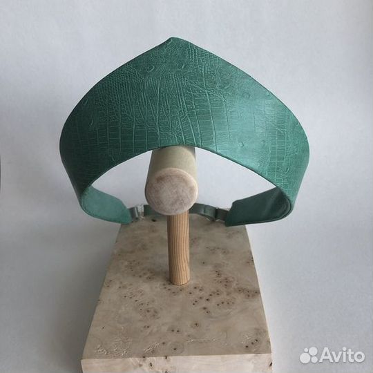 Кокошники из экокожи