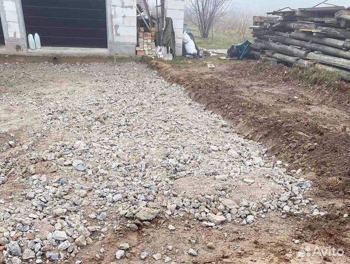 Щебень вторичный