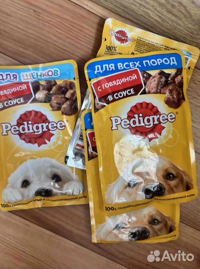 Влажный корм для собак Pedigree, 85г