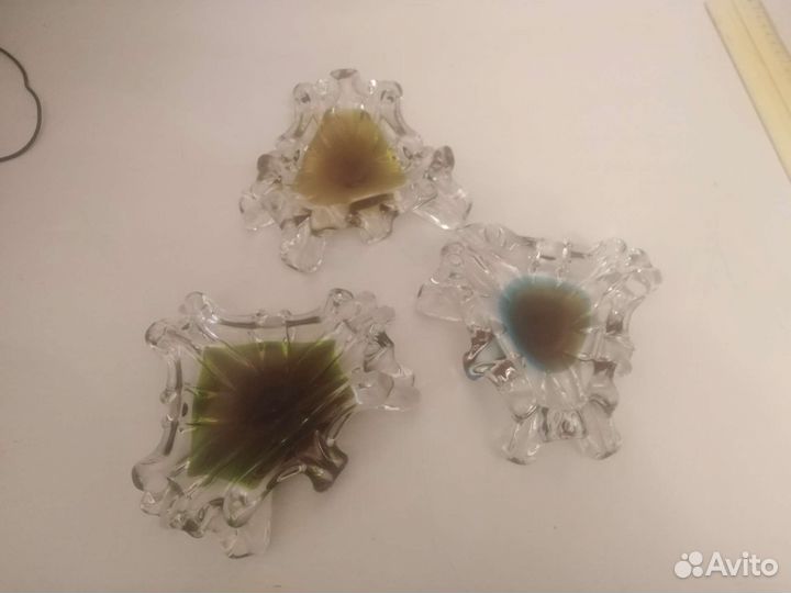 Пепельницы 3 штуки