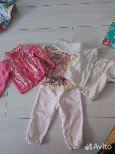 Вещи пакетом на девочку