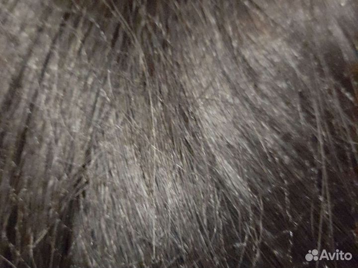 Парик черный каре