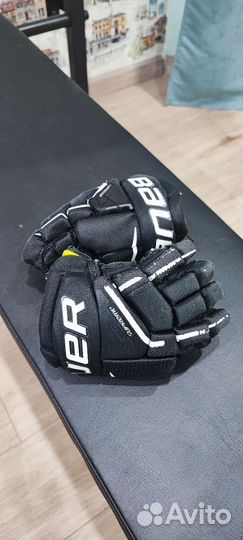 Краги хоккейные Bauer yth 8