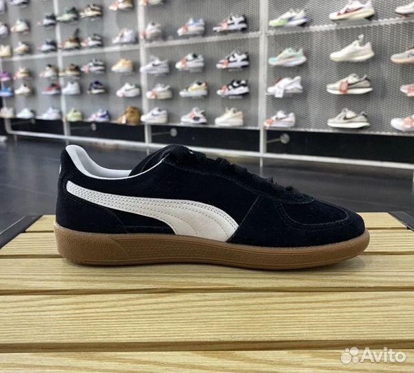 Кроссовки Puma Suede Super Team черные