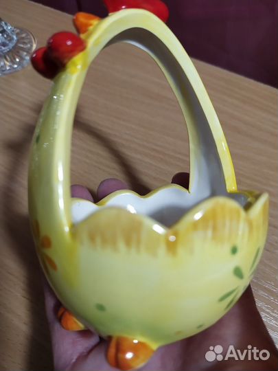 Петушок керамический пасхальный