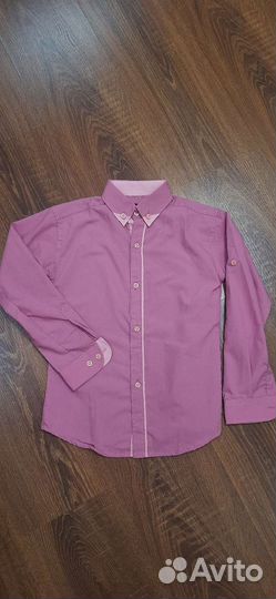 Рубашки цветные 7-11 лет