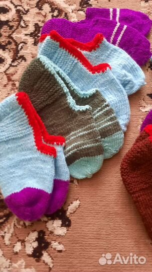 Носки вязаные от бабушки