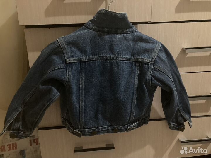 Джинсовая куртка детская