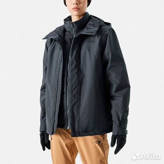 THE north face City Outdoor Collection Windbreaker Jackets Men Gray (3XL)(87)