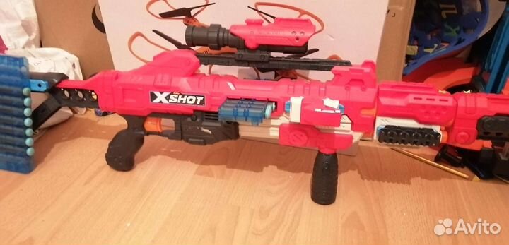 Бластер nerf x shot