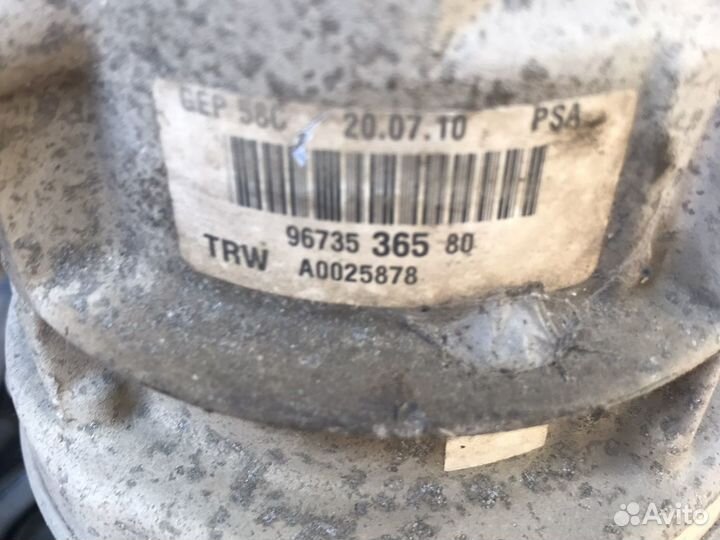 Эгур Пежо 308 2010 trw