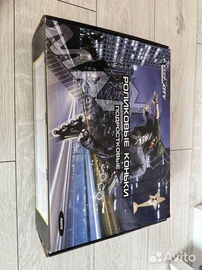 Роликовые коньки новые+защита и шлем в подарок