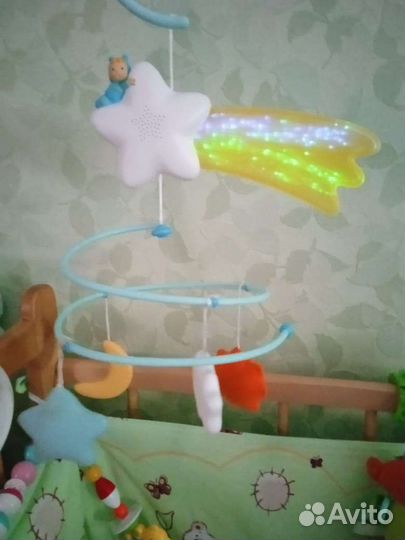 Мобиль на кроватку cotoons