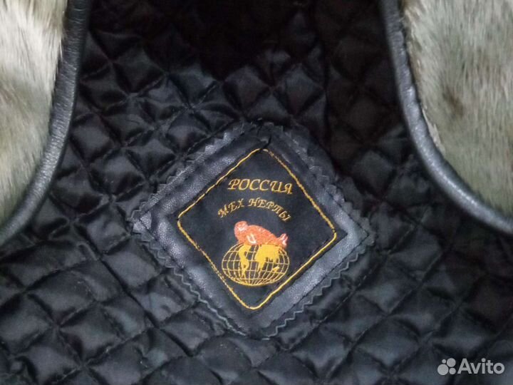 Меховая мужская кепка