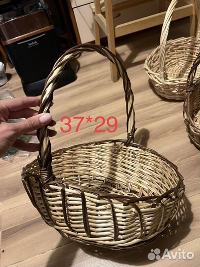 Корзина плетеная