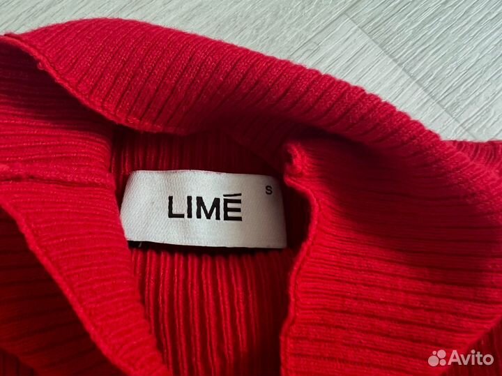 Джемпер в рубчик Lime s