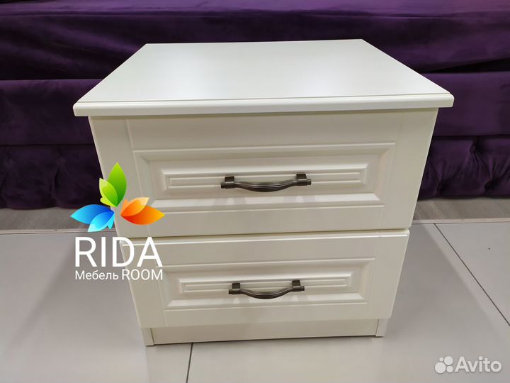 Тумба прикроватная, цвет - слоновая кость