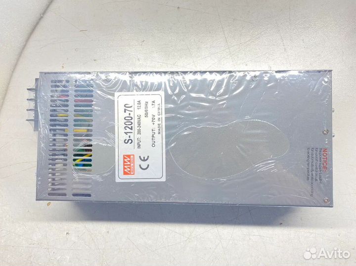 Блок питания импульсный S-1200-70