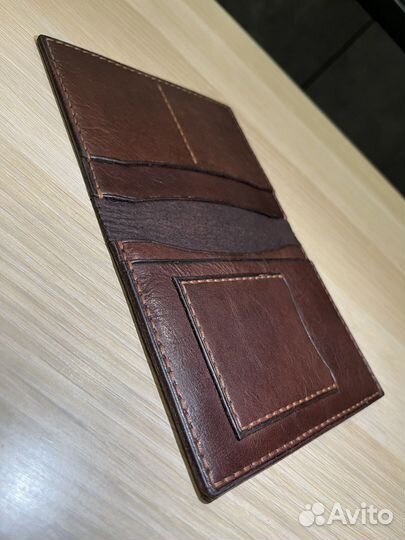 Обложка для автодокументов натуральная кожа