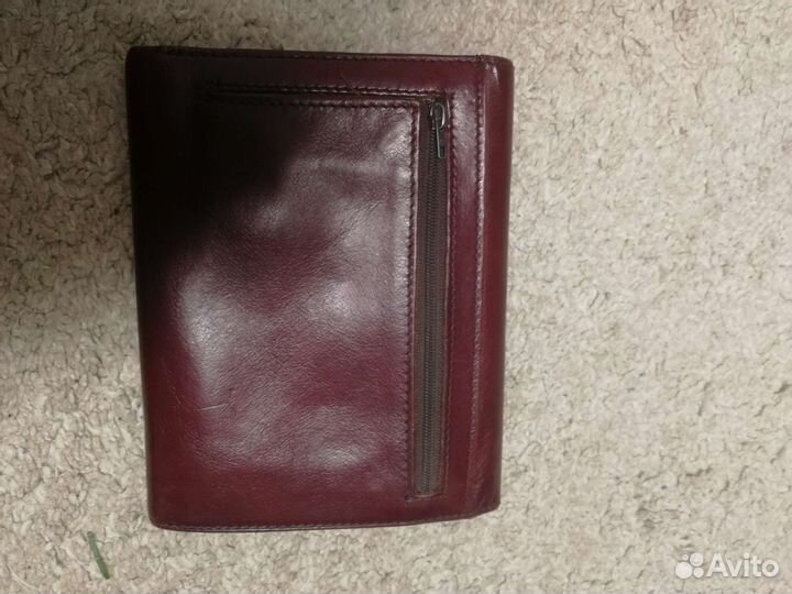 Кошелек мужской кожаный
