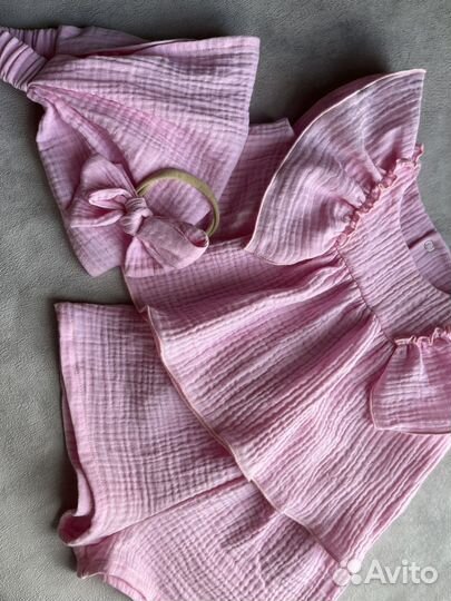 Костюм из муслина