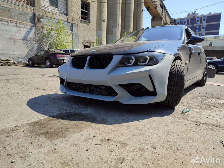 BMW E90 передний бампер