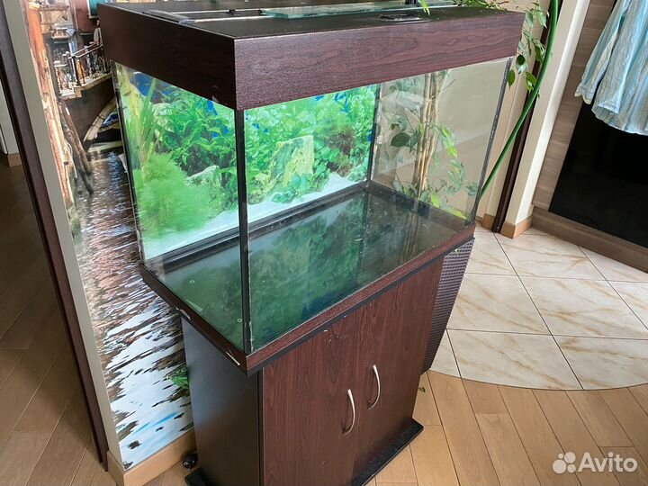 Аквариум с тумбой