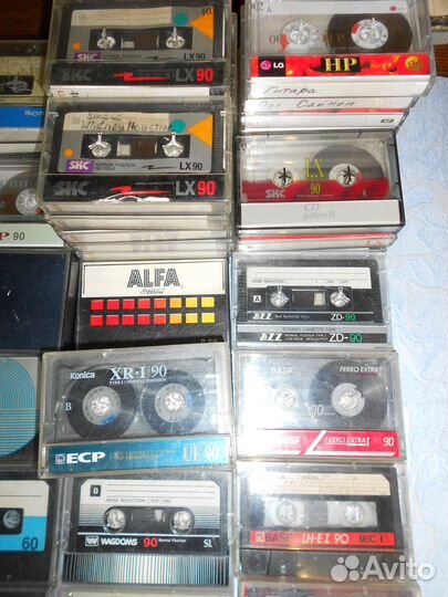Аудиокассета редкая под запись SKC TDK и др
