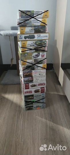 Modelcollect 1:72 Т-72А,Е-100, Е50 и другие