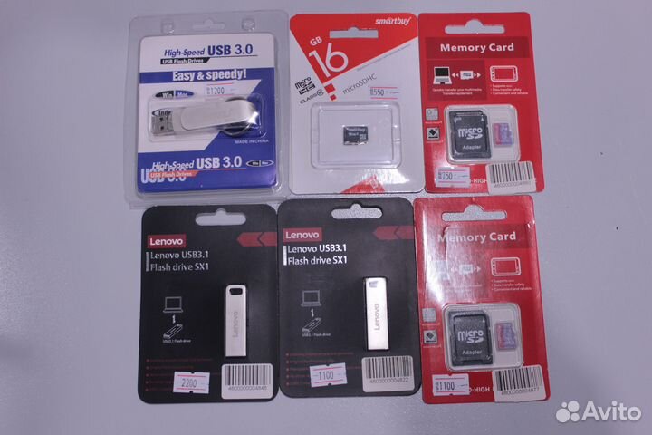 Usb флешки/micro SD/USB Type-C