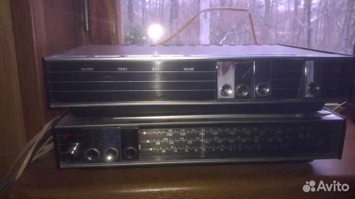 Philips PL10 22RH580/OZ Усилитель и Тюнер 1968