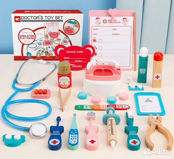 Набор игрушек стоматолог доктор новый