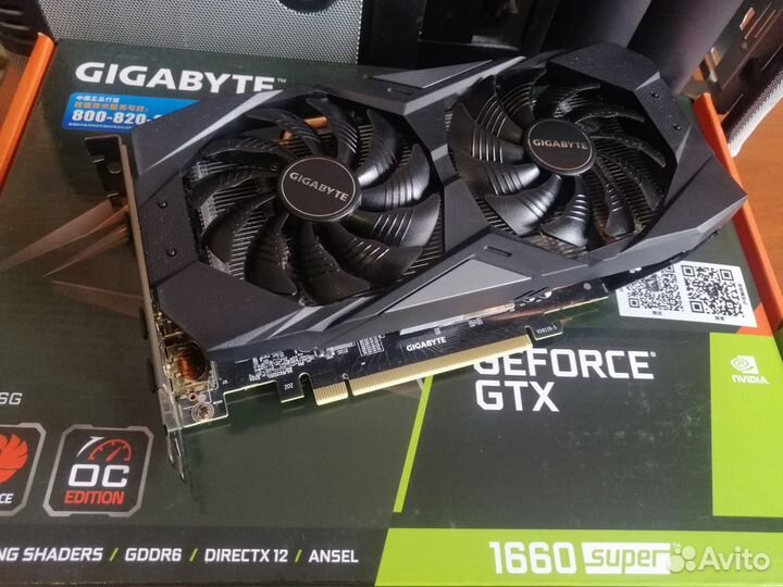 Gigabyte GTX 1660 super OC