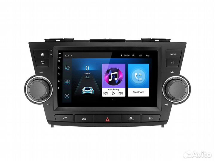 Магнитола Toyota Highlander 2 Android