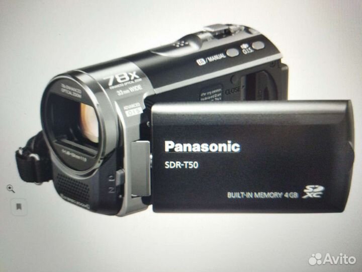 Видеокамера Panasonic SDR-T50
