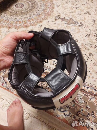 Боксерский шлем с бампером