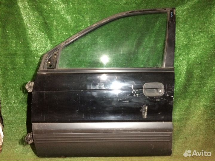 Дверь передняя левая Mitsubishi RVR N23W Черная вм
