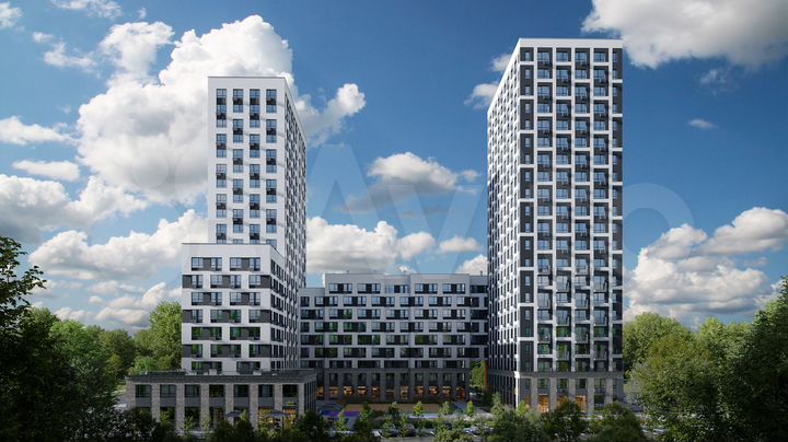 1-к. квартира, 37 м², 20/21 эт.