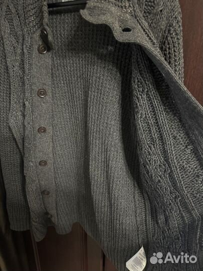 Вязаная кофта мужская