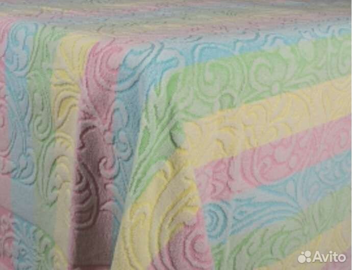 Простынь махровая новая