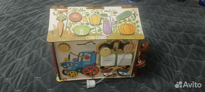 Бизиборд домик большой