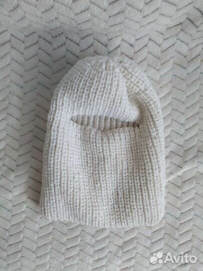 Балаклава вязаная женская