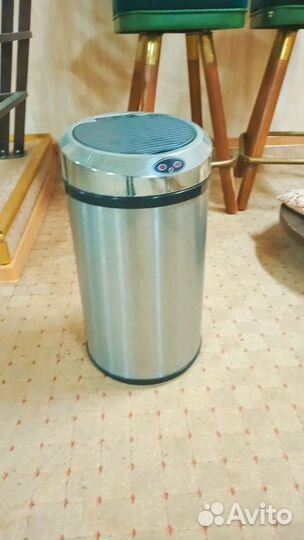 Мусорное ведро металлическое ценсорное
