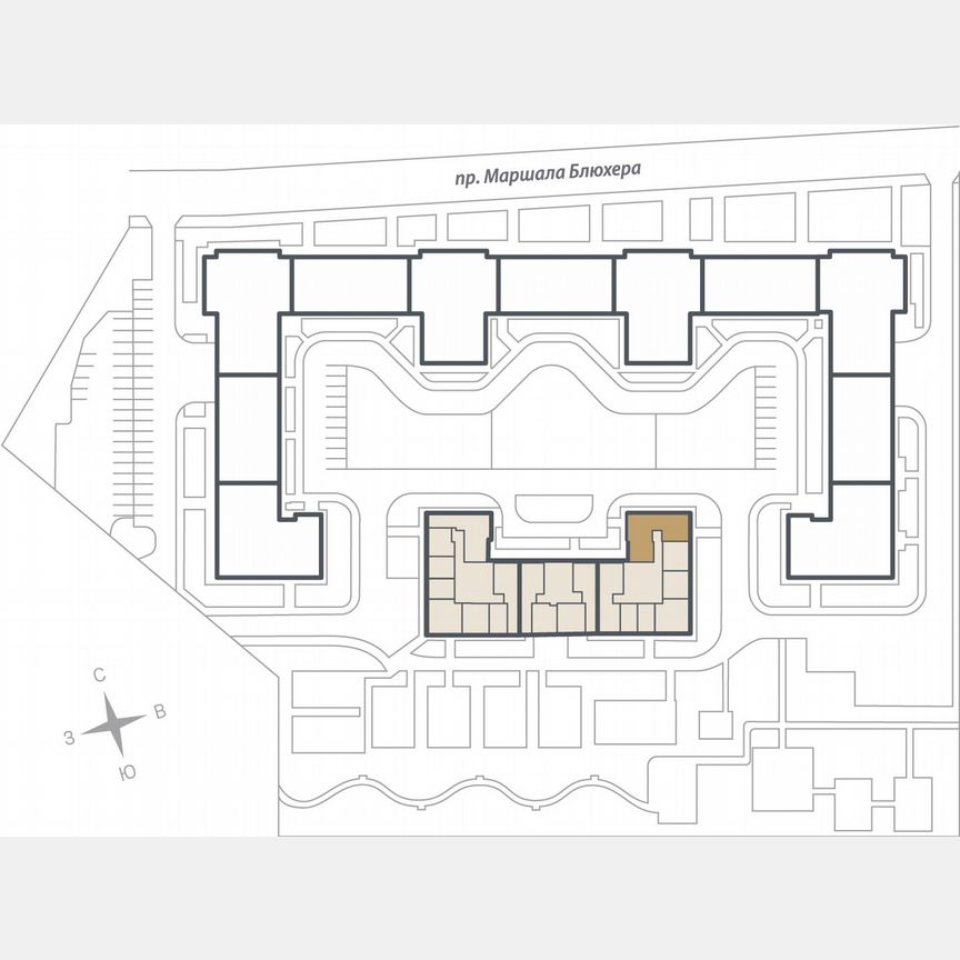 4-к. квартира, 105,9 м², 3/16 эт.
