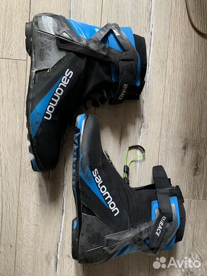 Лыжные лыжероллеры ботинки salomon s/race 10.5 UK