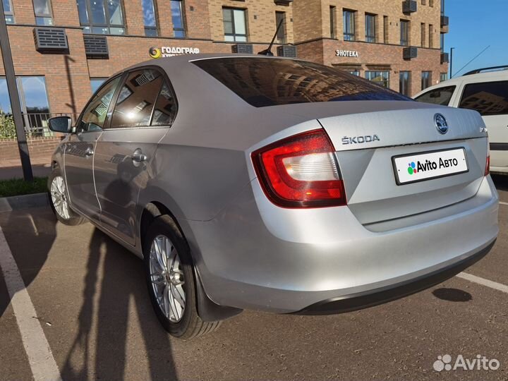 Skoda Rapid 1.6 МТ, 2018, 185 500 км