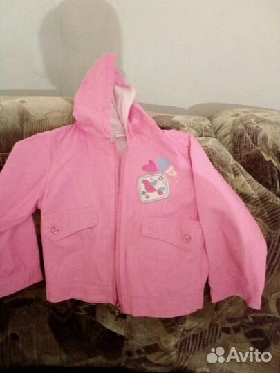 Куртки для девочек 3-4 г