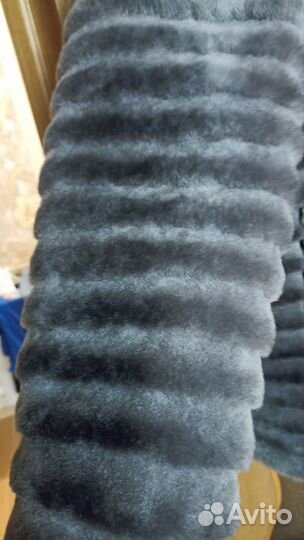Шуба мутоновая 52 54 облегченная